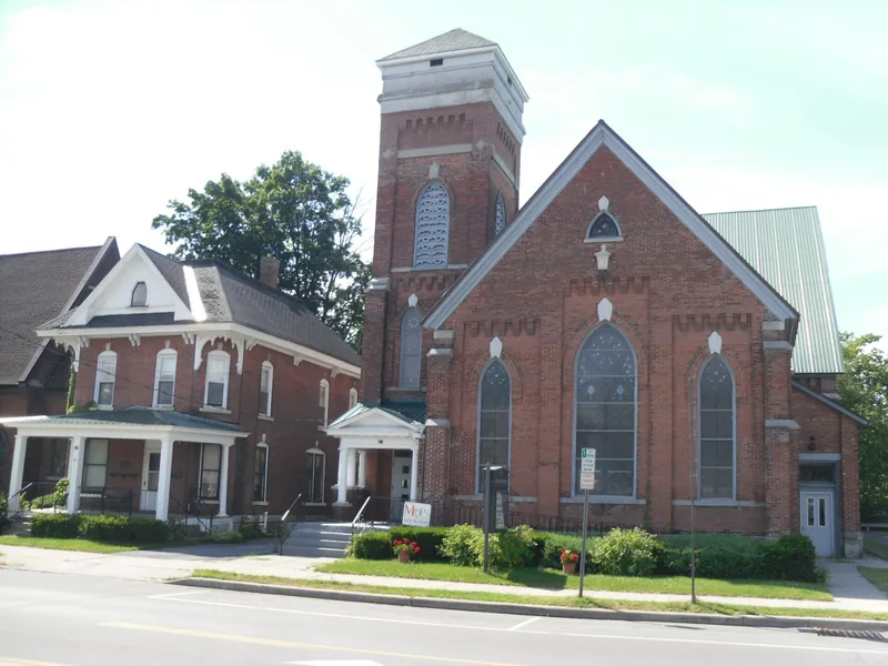 First Baptist Church and Cook Memorial Building, Carthage, New York