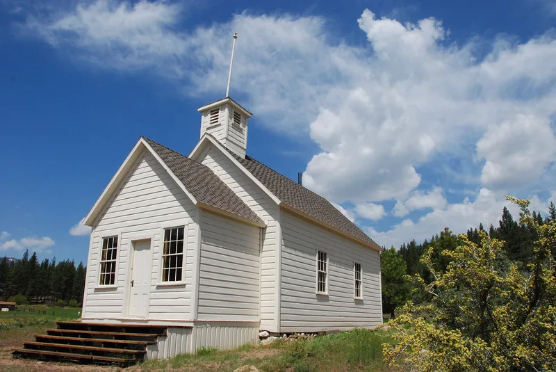 Webster Schoolhouse, Old, Markleeville, California