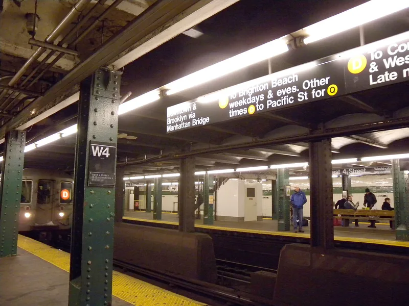 West 4th Street Subway Station (IND), New York, New York