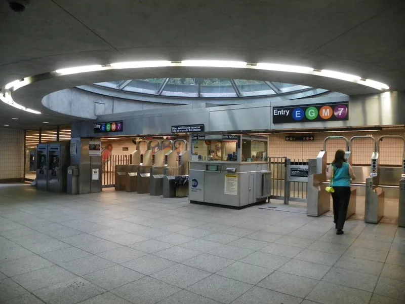 45th Road-Court House Square Station (Dual System IRT), Queens, New York