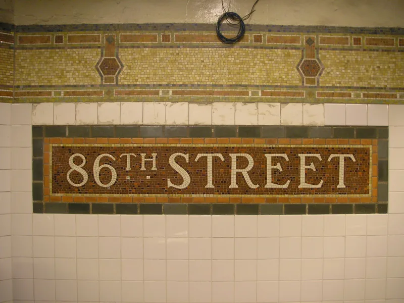 86th Street Subway Station (Dual System IRT), New York, New York