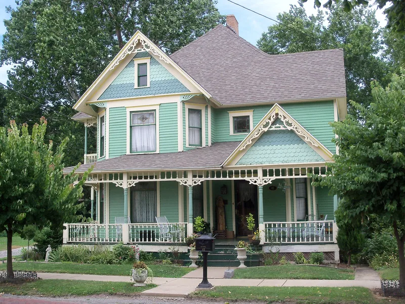 Bernhard, Ann E. Lewis, House, Adena, Ohio