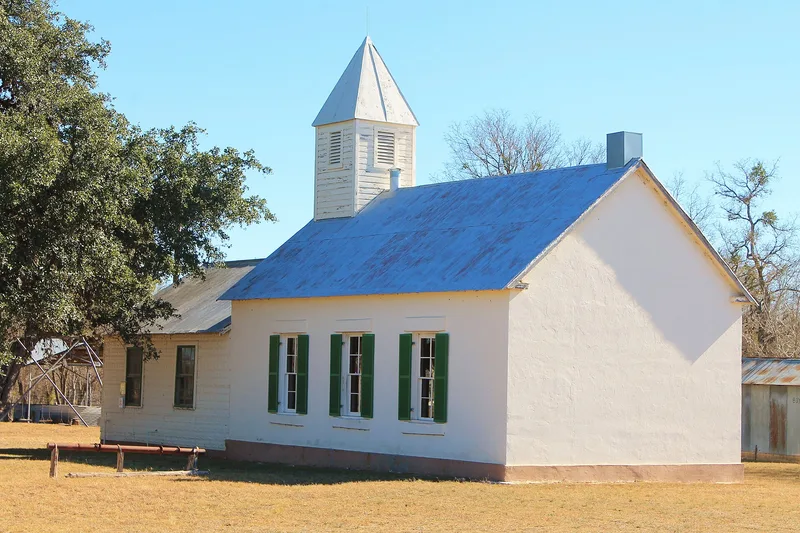 Lower South Grape Creek School, Fredericksburg, Texas