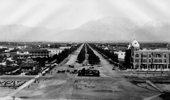 Euclid Avenue, Upland, California