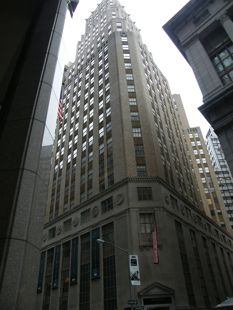 Wall and Hanover Building, New York, New York