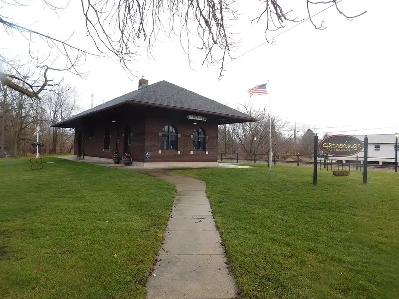 Delaware, Lackawanna & Western Railroad Station, Leicester, New York