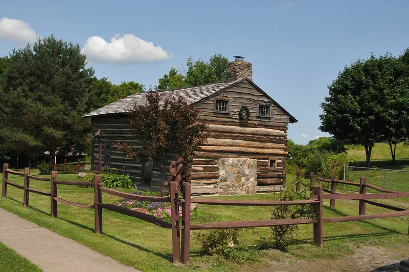 Kellerman Log Cabin, Conesus, New York
