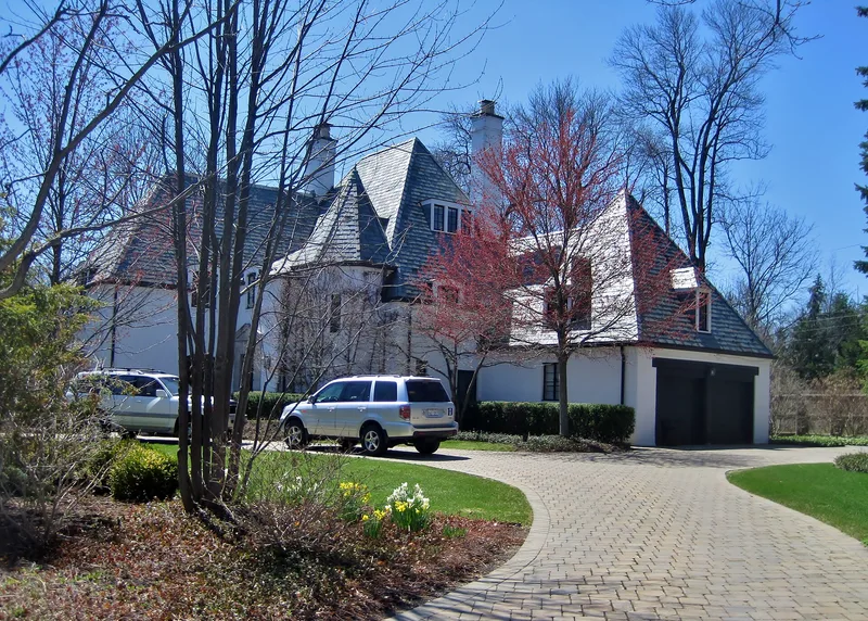 House at 380 Chiltern Drive-Deerpath Hill Estates, Lake Forest, Illinois