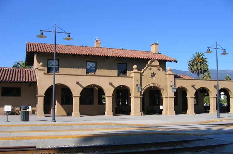 Southern Pacific Train Depot, Santa Barbara, California