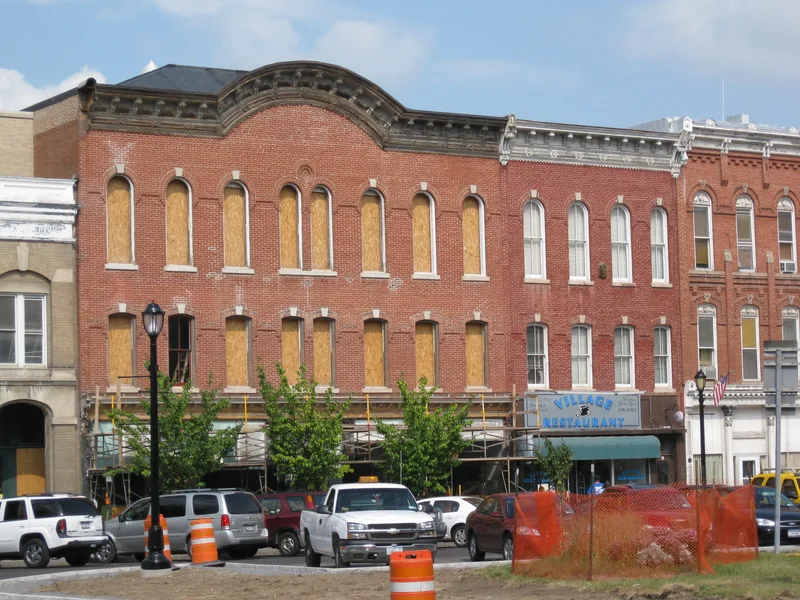 Hall's Opera Block, Avon, New York