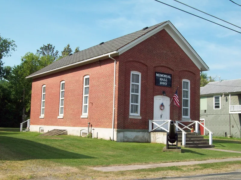 G.A.R. Memorial Hall, Hunt, New York