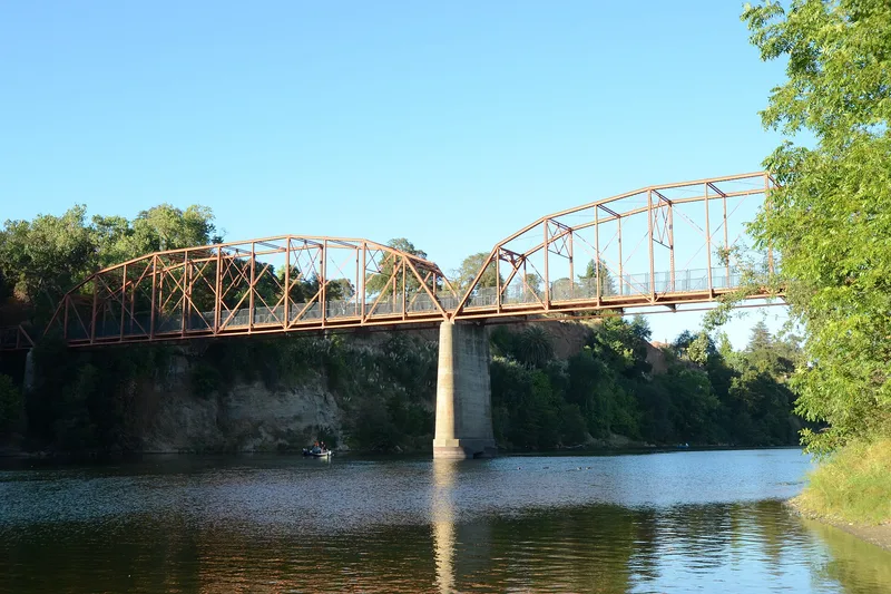 Fair Oaks Bridge, Old,, Fair Oaks, California