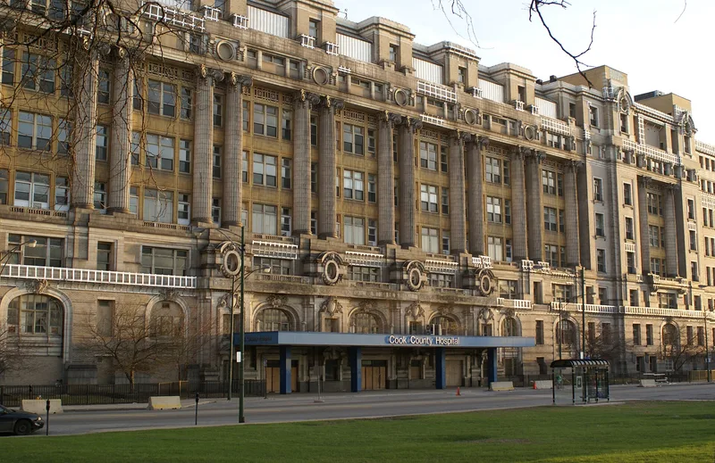 Cook County Hospital Administration Building, Chicago, Illinois