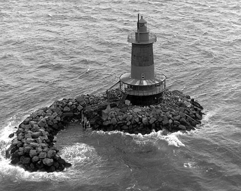 West Bank Light Station, New Dorp Beach, New York