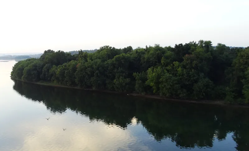 Calver Island, Swatara Township, Pennsylvania