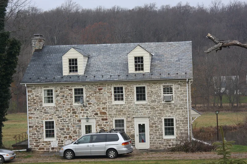 Funk, Jacob, House and Barn, Springfield, Pennsylvania