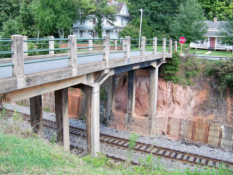 Southern Railway Company Overhead Bridge, Kings Mountain, North Carolina