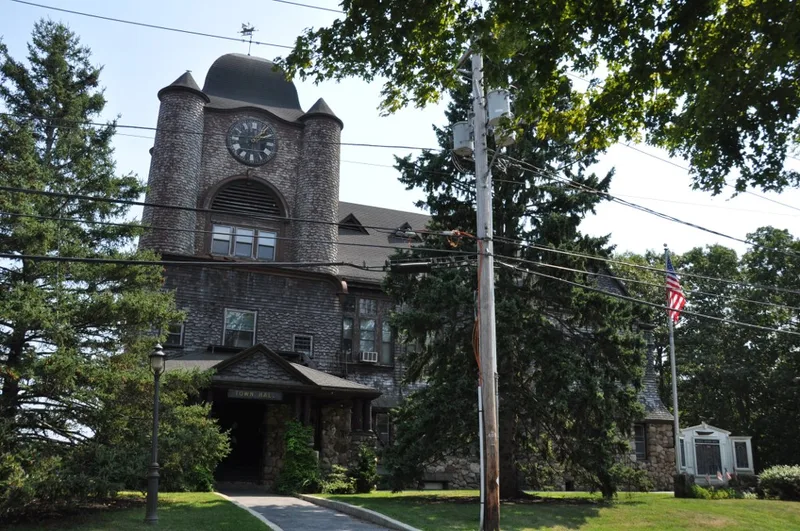Essex Town Hall and TOHP Burnham Library, Essex, Massachusetts