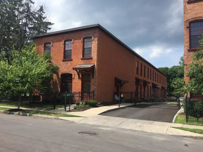 Auburn Button Works and Logan Silk Mills, Auburn, New York