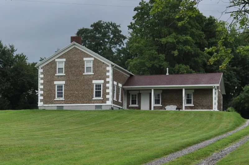 Cobblestone Farmhouse at 1027 Stone Church Rd., Junius, New York