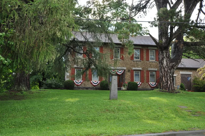 Cobblestone Farmhouse at 1111 Stone Church Roach, Junius, New York