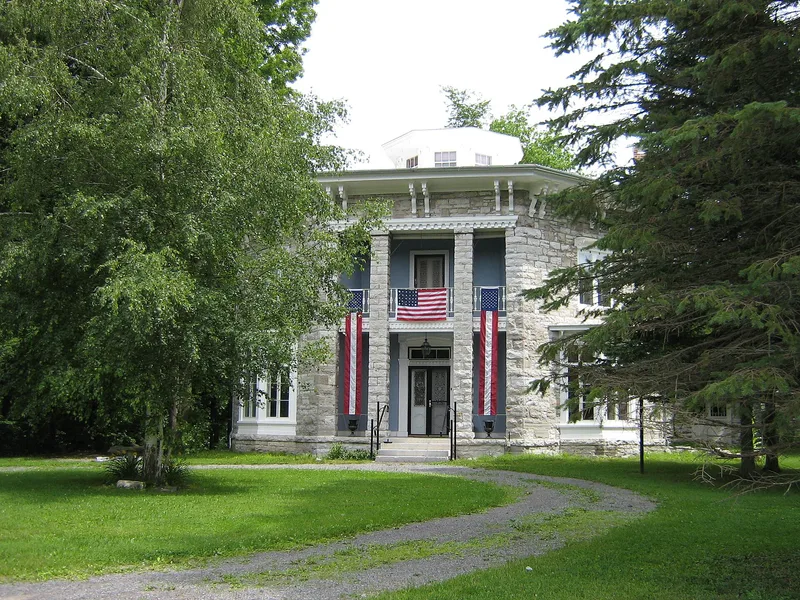 Yale-Cady Octagon House and Yale Lock Factory Site, Newport, New York