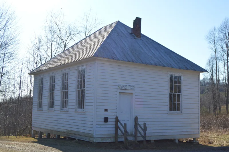 Point Pleasant School, Laurel Fork, Virginia