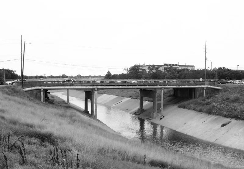 Almeda Road Bridge over Brays Bayou, Houston, Texas