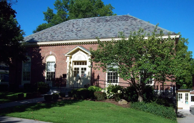 Barber, Aaron, Memorial Building, Avon, New York