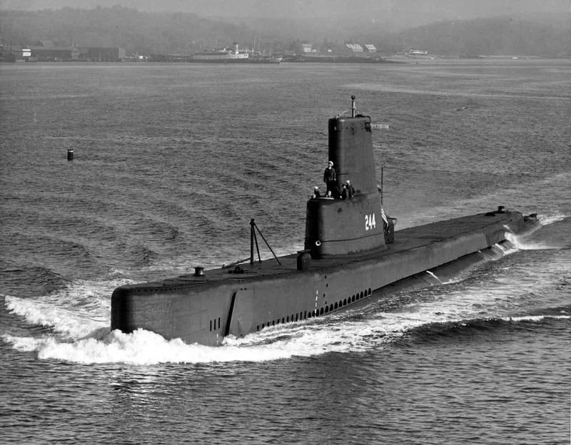 USS CAVALLA (submarine), Galveston, Texas