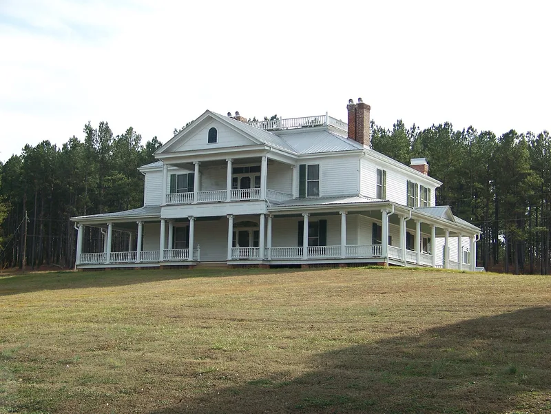 Carson-Andrews Mill and Ben F.W. Andrews House, Washburn, North Carolina