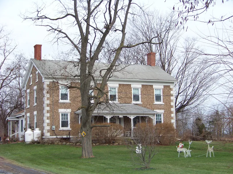Cobblestone Farmhouse at 1229 Birdsey Road, Junius, New York