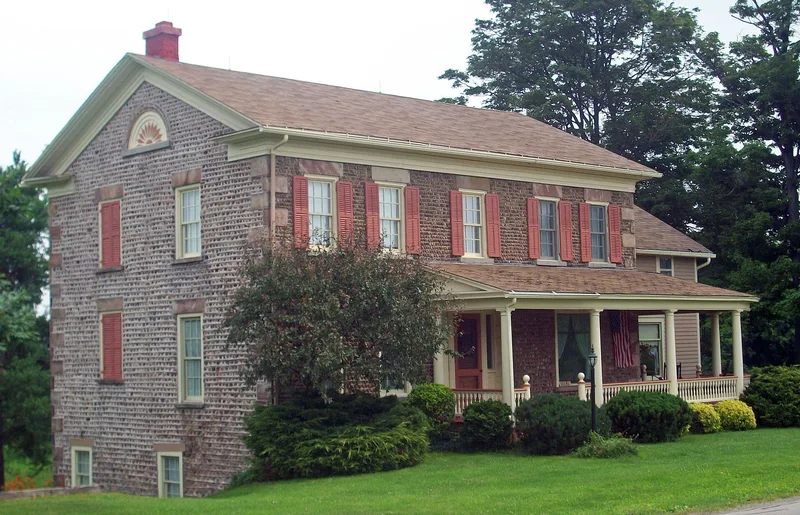 Shelp, John, Cobblestone House, Middleport, New York