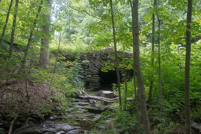 Woodward Road Stone Arch Bridge, E. Durham, New York