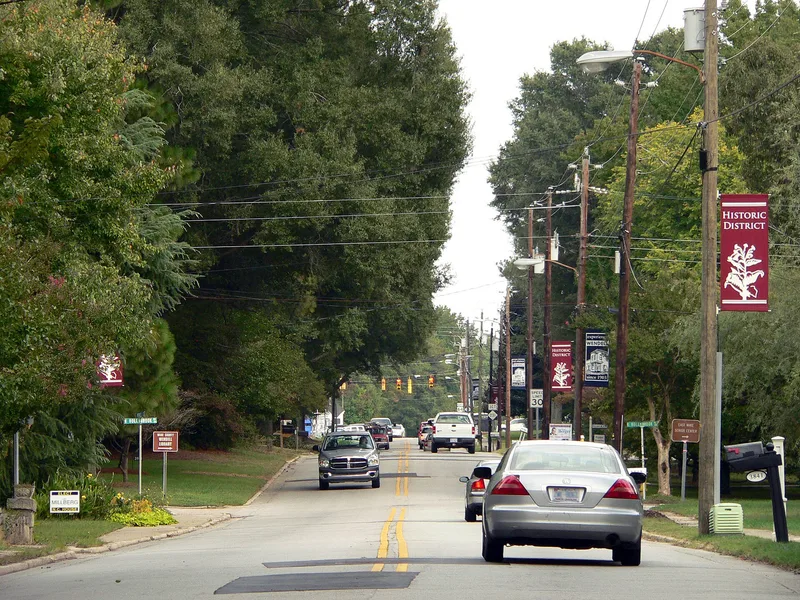 Wendell Boulevard Historic District, Wendell, North Carolina