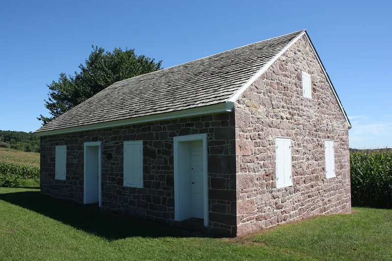 Alleghany Mennonite Meetinghouse, Brecknock Township, Pennsylvania