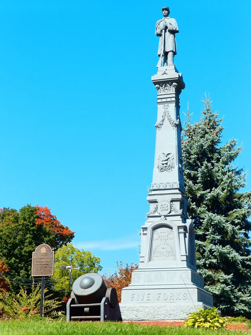 Lewis County Soldiers' and Sailors' Monument, Lowville, New York