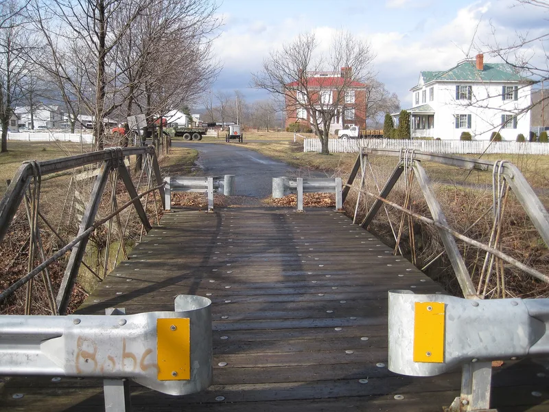 Crab Run Lane Truss Bridge, McDowell, Virginia