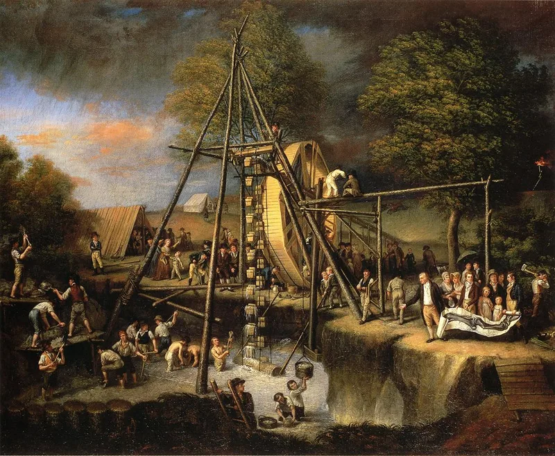 Barber, Peale's, Farm Mastodon Exhumation Site, Montgomery, New York