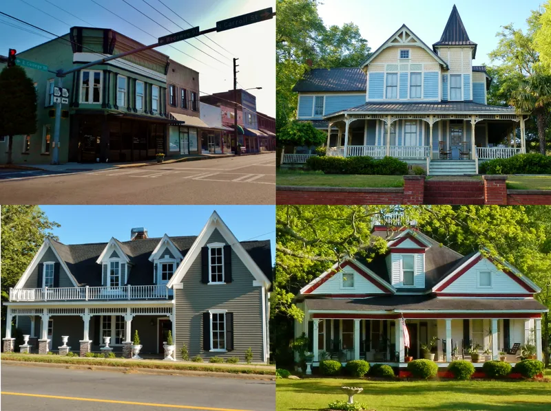 Bowdon Historic District, Bowdon, Georgia