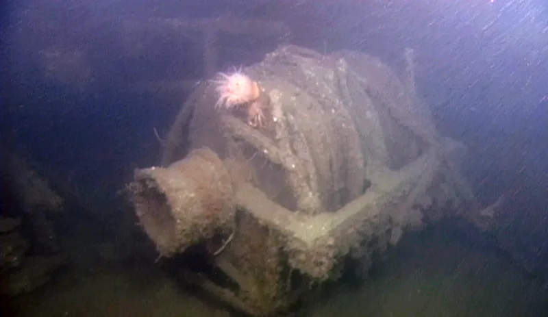 EDNA G. shipwreck (Eastern Rig dragger), Boston, Massachusetts