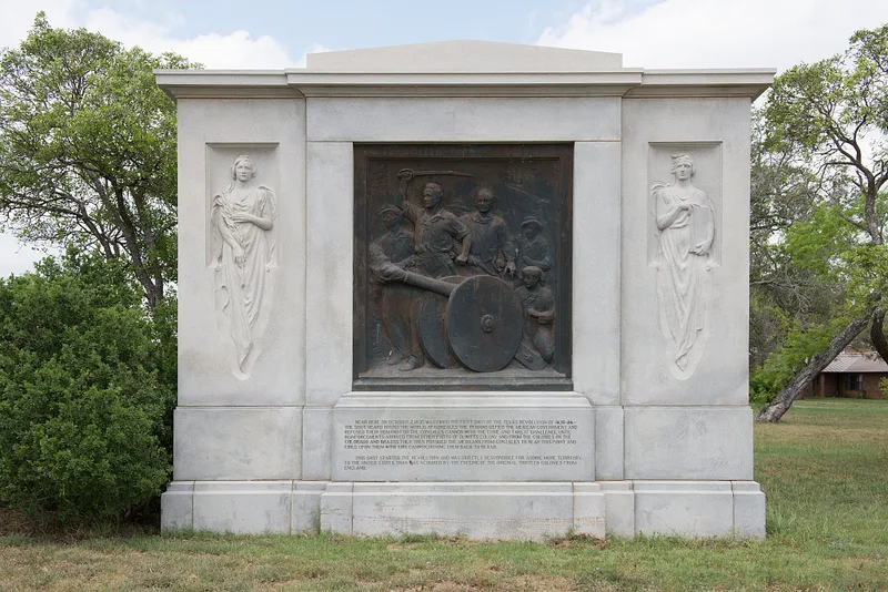 First Shot Monuments Historic District, Cost, Texas