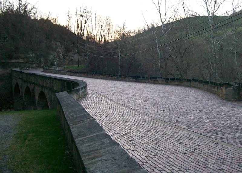 Blaine Hill "S" Bridge, Blane, Pease Township, Ohio