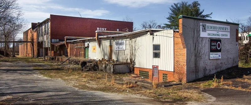 Bernhardt, J.M., Planing Mill and Box Factory-Steele Cotton Mill, Lenoir, North Carolina