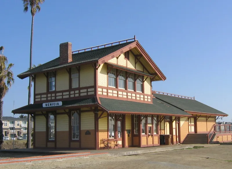 Benicia Southern Pacific Railroad Passenger Depot, Benicia, California