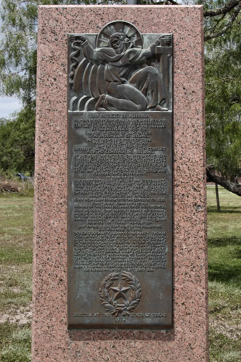 San Patricio de Hibernia Monument, San Patricio, Texas