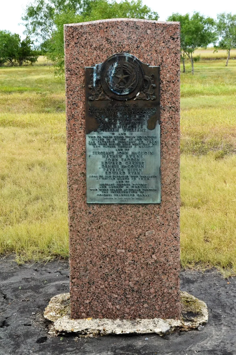 Sons of San Patricio Monument, San Patricio, Texas