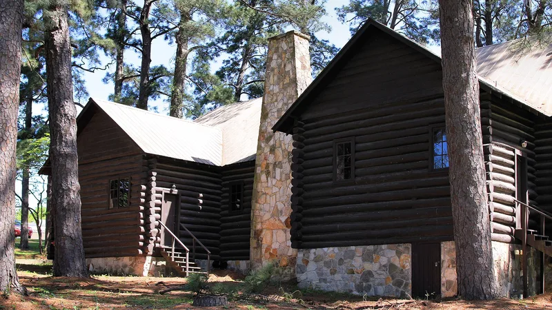 Josey Boy Scout Lodge and Keeper's Cabin, Huntsville, Texas