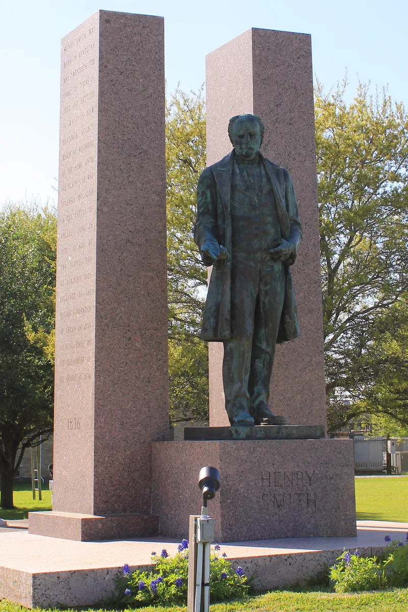 Smith, Henry, Statue, Brazoria, Texas