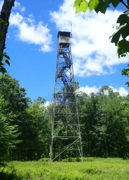 Rock Rift Fire Observation Tower, Tompkins, New York